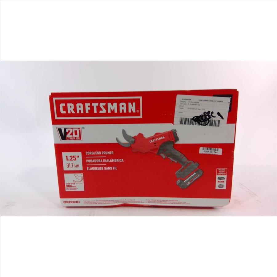Craftsman Cordless Pruner Property Room