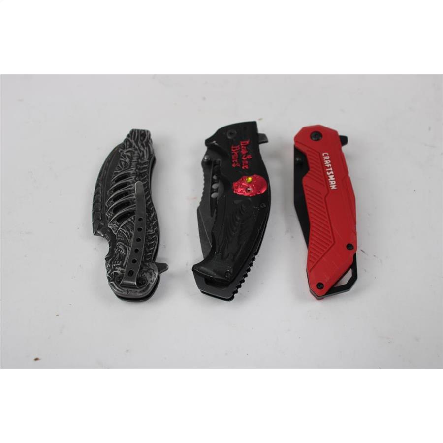 Craftsman, Snake Eye And More And Other Knives,7 Pieces