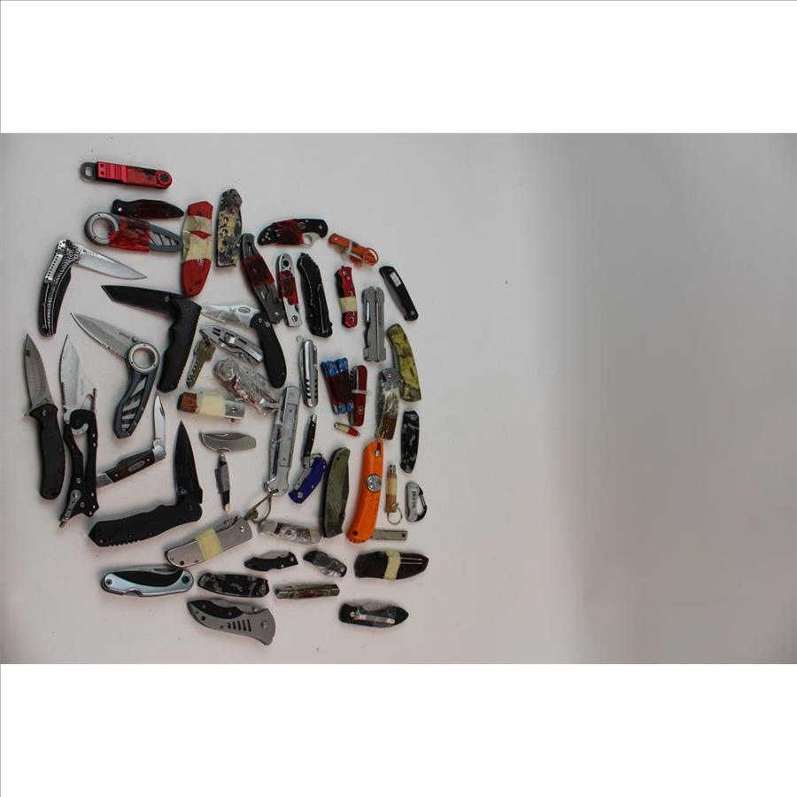 Crkt, Kershaw, Gerber, & More Assorted Knives; 8+ Pieces Property Room