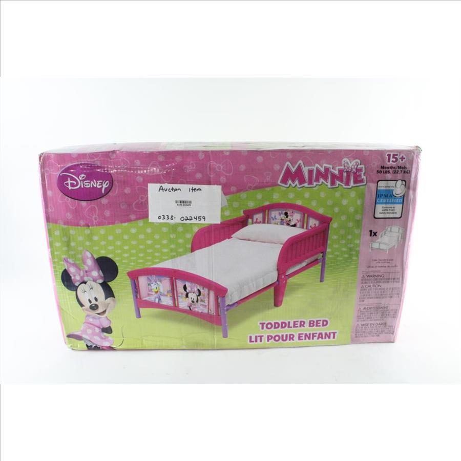 Delta Children's Products Disney Minnie Mouse Toddler Bed Property Room
