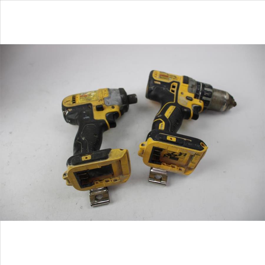 Dewalt 1/4" Cordless Impact Driver, And Compact Drill Driver