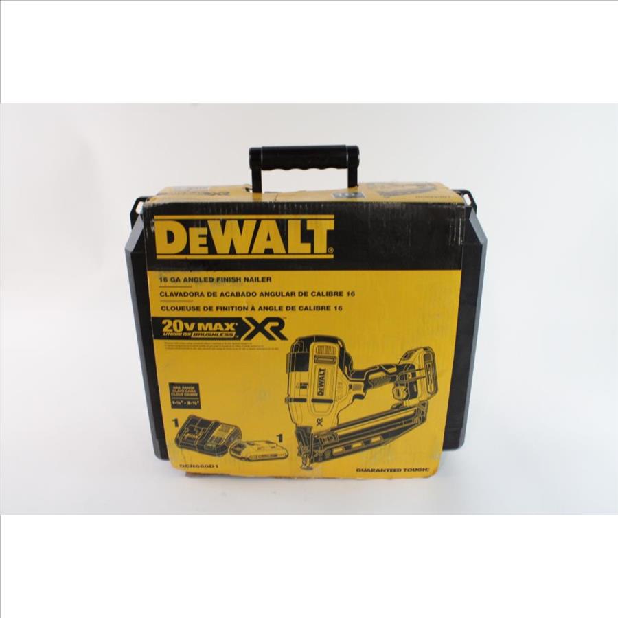 DeWalt 16 Gauge Angled Finish Nailer Property Room