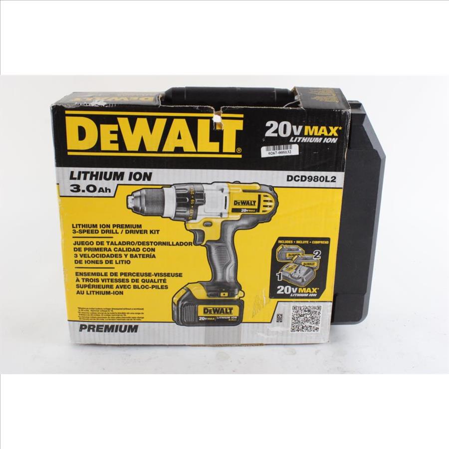 DeWalt 20v Max Drill Kit Property Room