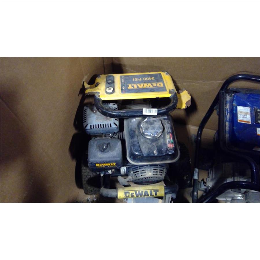 DeWalt 3400 PSI Gas Pressure Washer Property Room