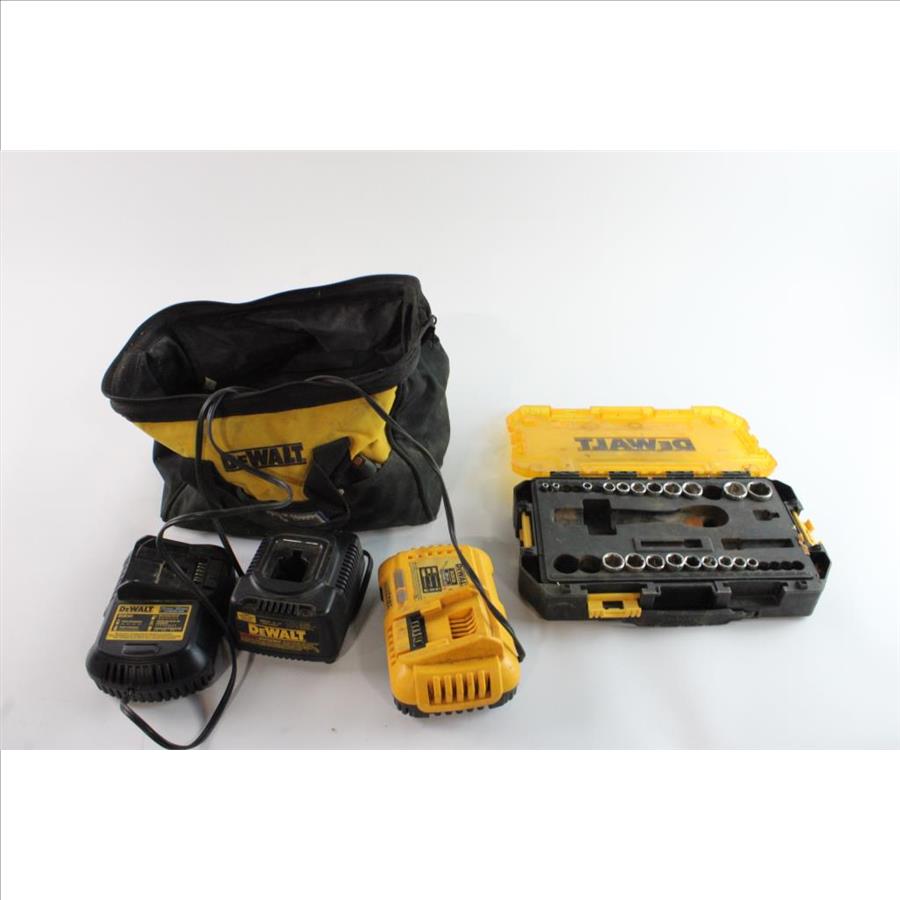 DeWalt Battery Chargers And More, 3+ Pieces Property Room