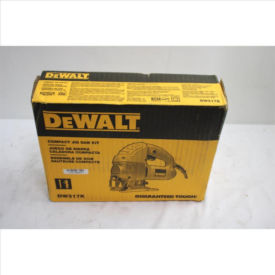DeWalt Compact Jig Saw Kit, DW317K Property Room