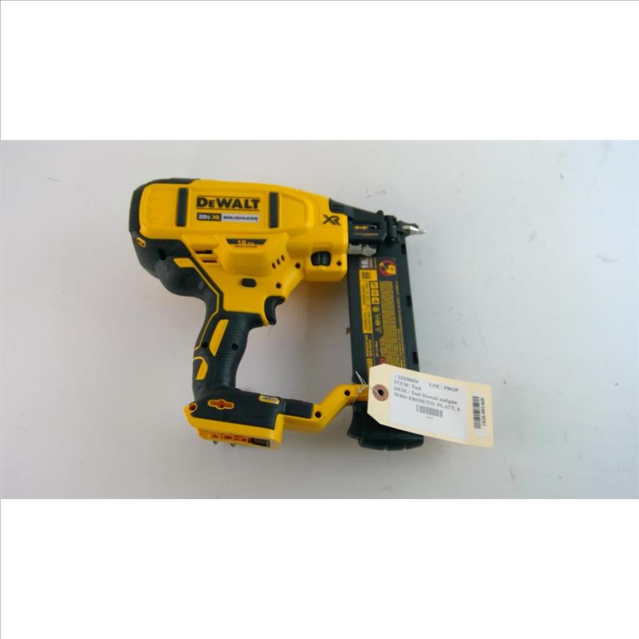 DeWalt Cordless Brad Nailer Property Room