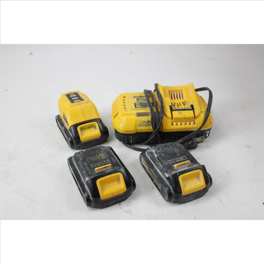 Dewalt DCD708B 20V Cordless Drill/Driver, Dewalt 20V Cordless Compact 1/4" Impact Driver, Dewalt 3000mAh 20V Battery And More