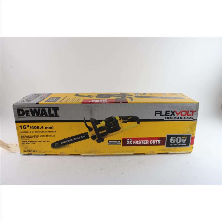 DeWalt FlexVolt 16" Chainsaw Property Room