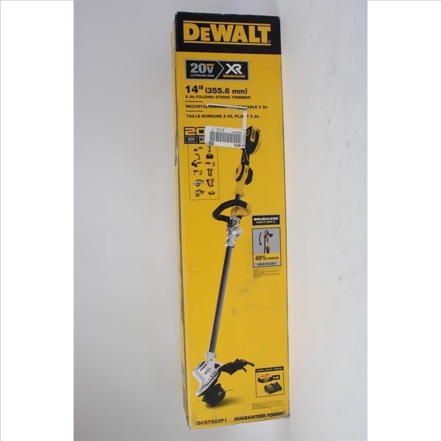 Dewalt Folding String Trimmer Property Room