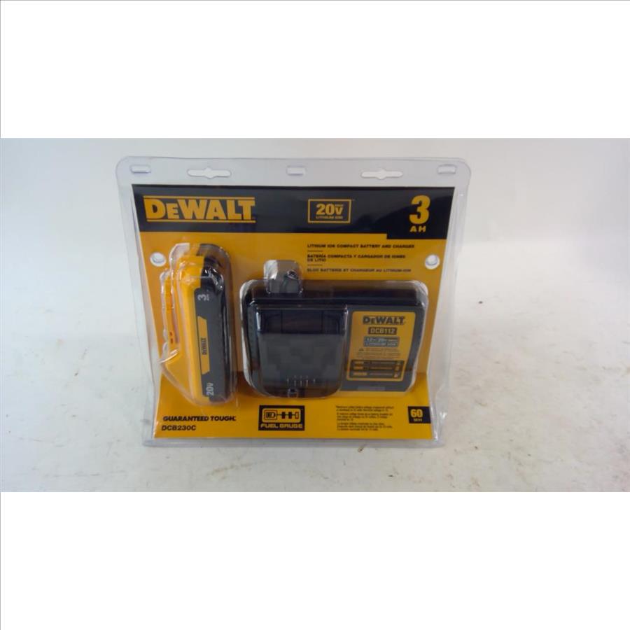 Dewalt Lithium Tool Battery And Charger