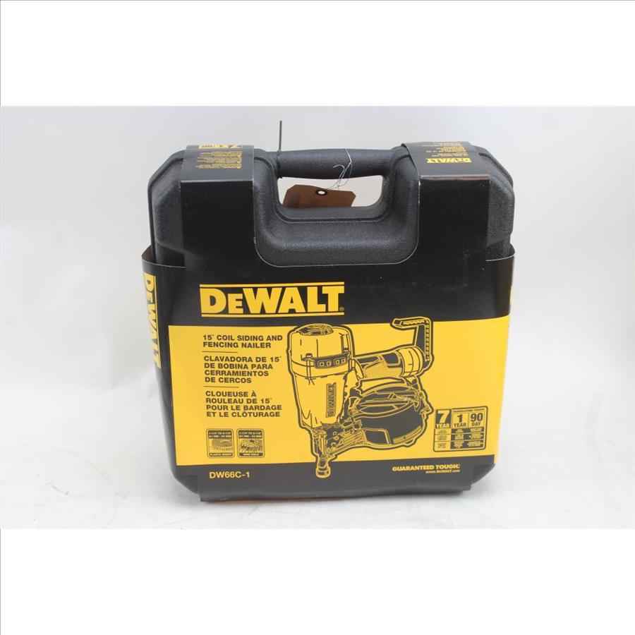 DEWALT Nailers Pneumatic 15Degree Coil Siding Nailer DW66C1