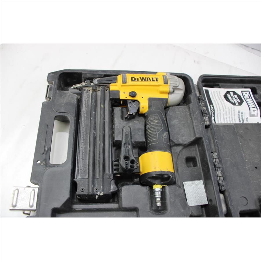 Dewalt Pneumatic Nailer With Hard Case Property Room
