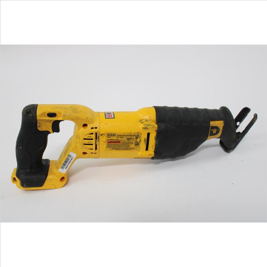 Dewalt Reciprocating Saw Property Room