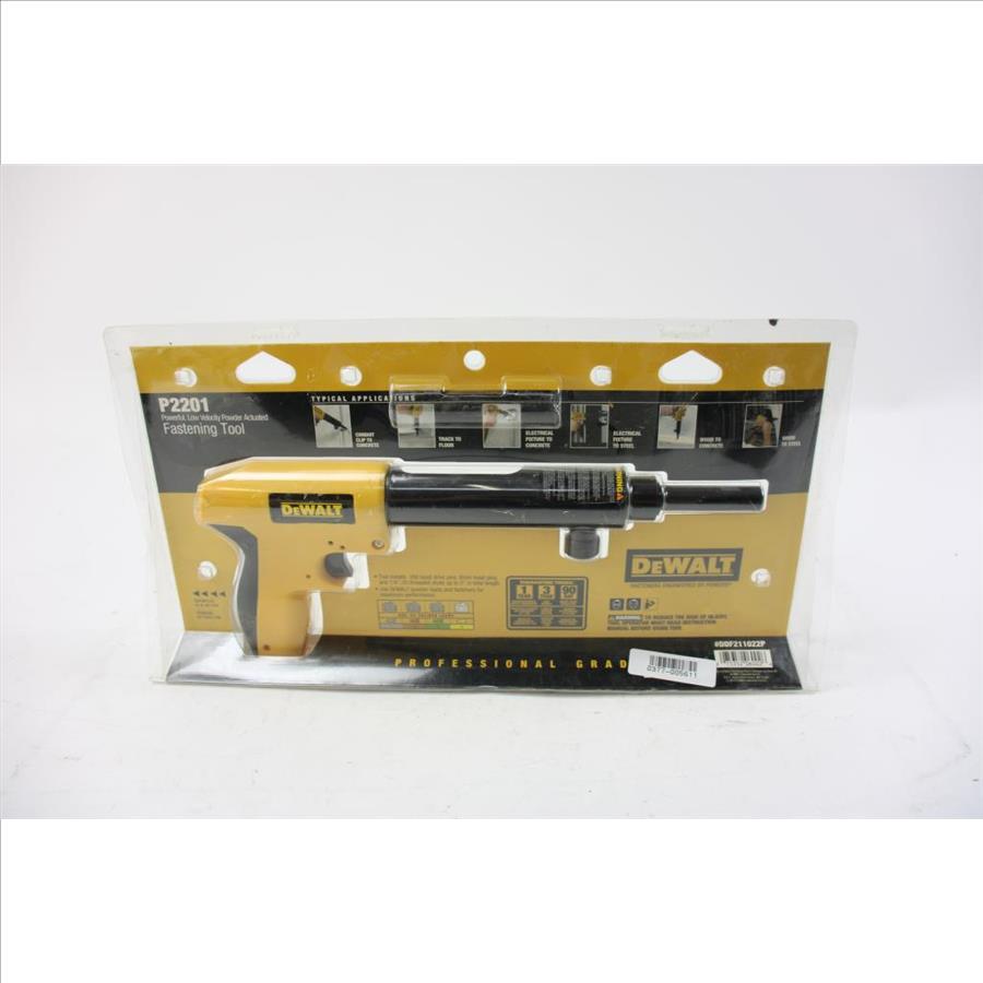 Dewalt Single Shot Powder Actuated Trigger Tool Property Room