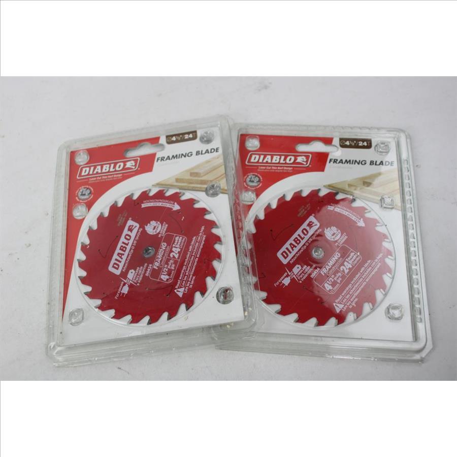 Diablo 4.5" Framing Saw Blades, 2 Pieces