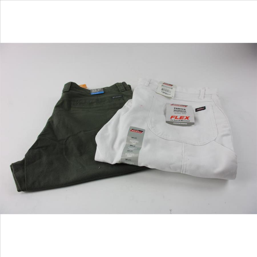 Dickies Painter Pants, And Columbia Pants, 2 Pieces Property Room