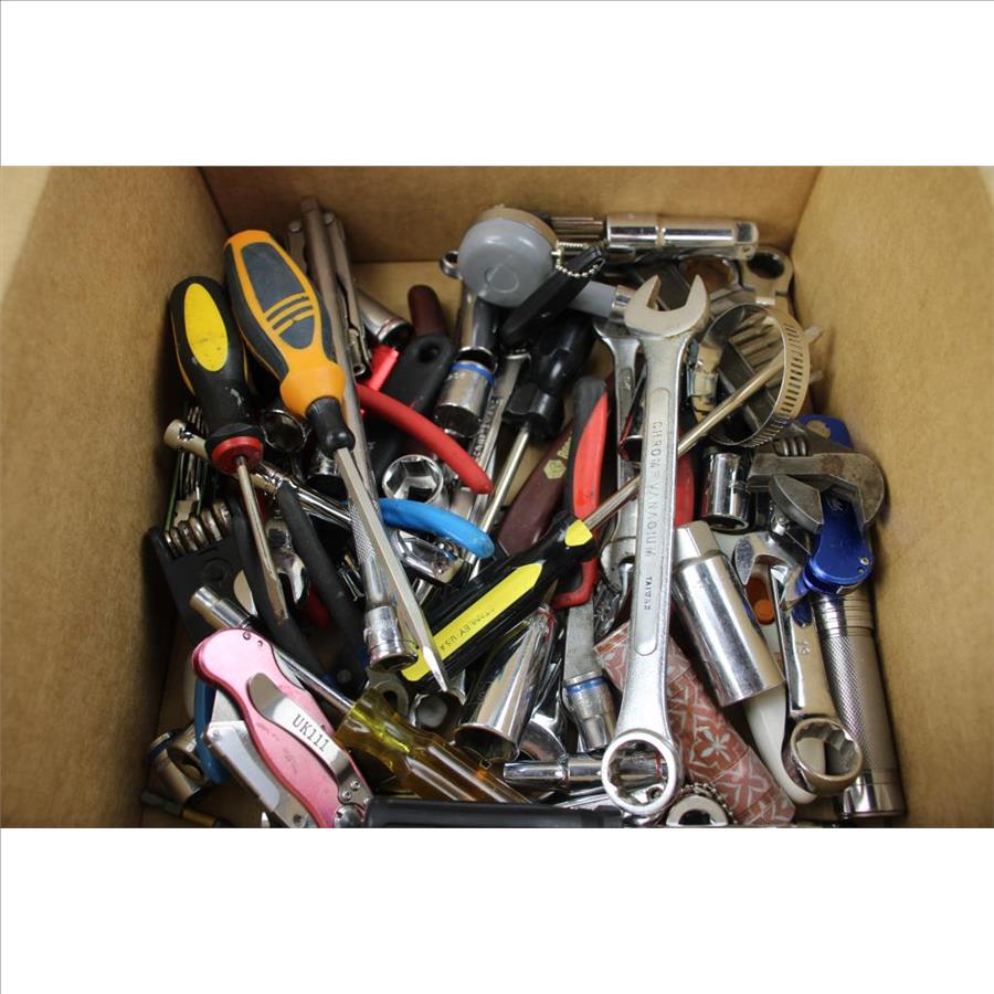 Doyle 8" Wire Cutters, SOG Multitool, Olympia Flathead Screwdriver And More