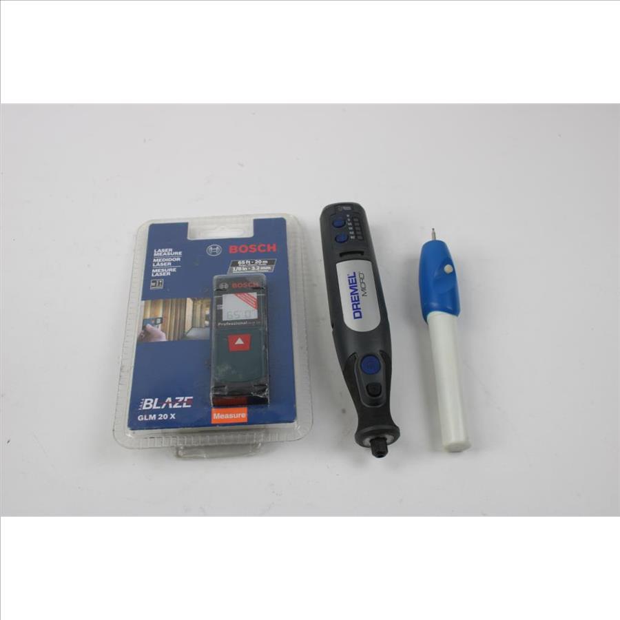 Dremel, Bosch, Micro Multitool, Laser Measure And More