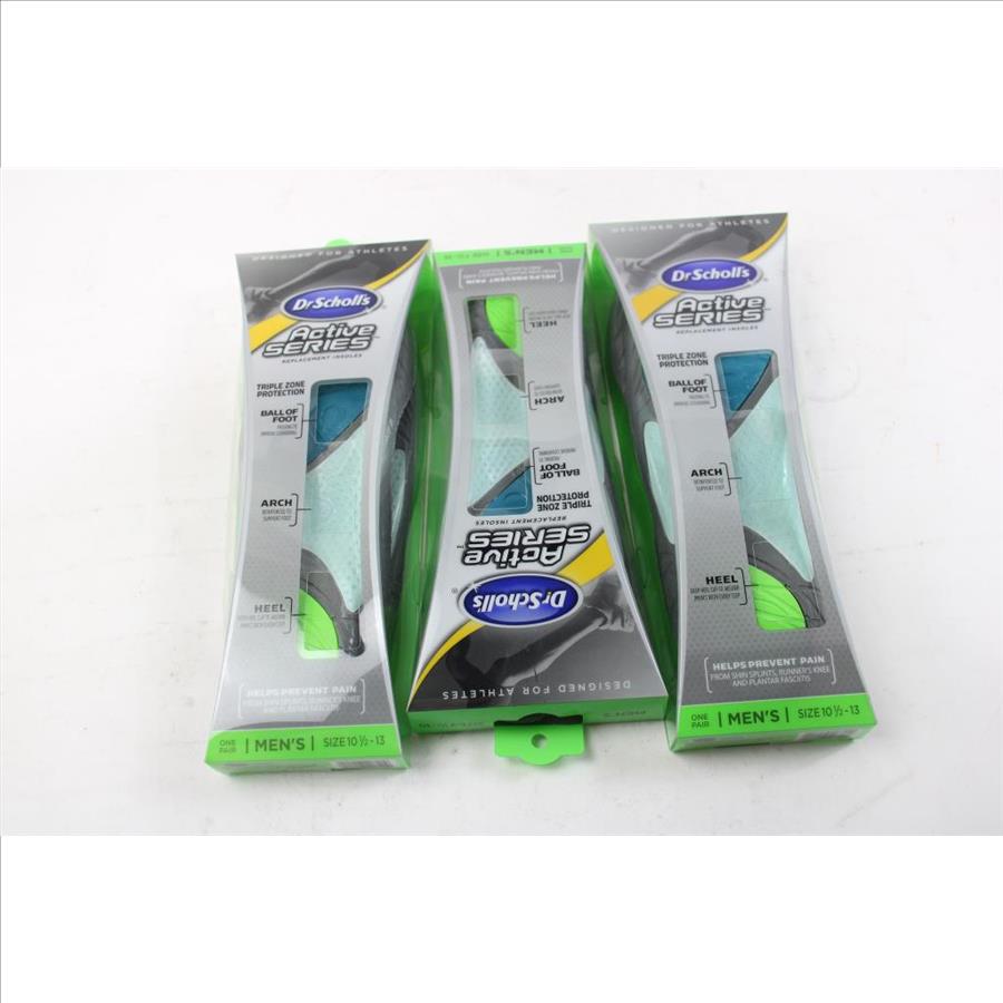 Dr.Scholl's Replacement Insoles, 5 Pieces Property Room