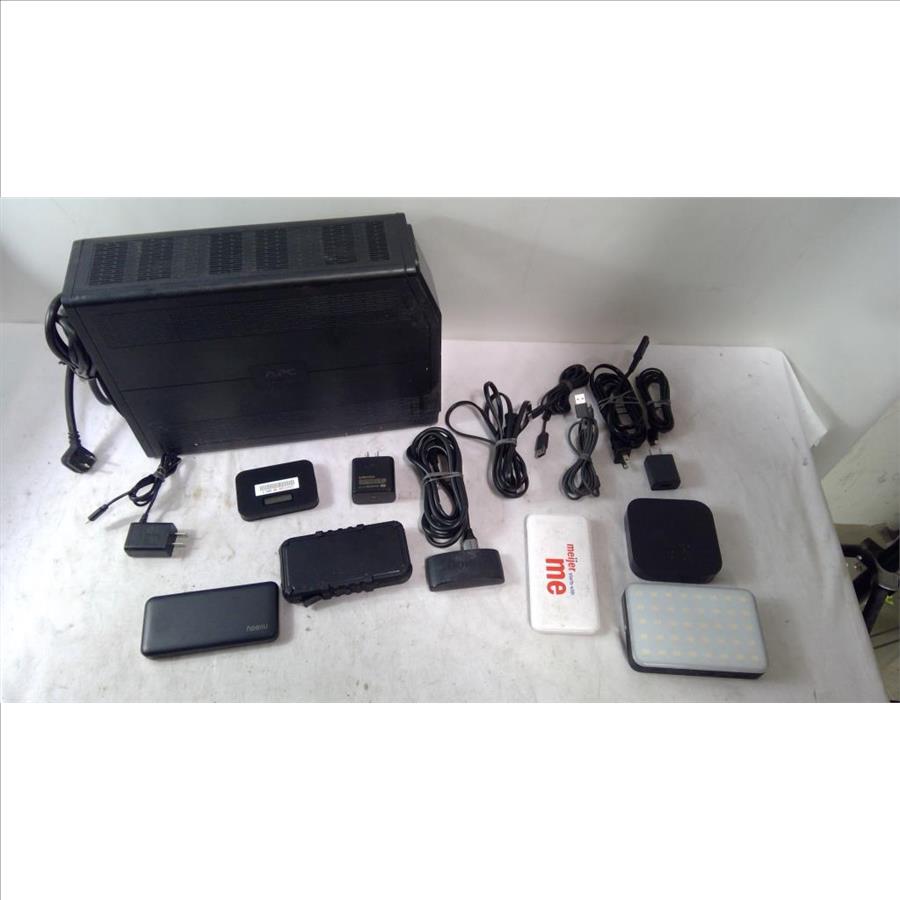 Eventek Portable Power Bank, Apple Tv, And More, 14+ Pieces Property Room