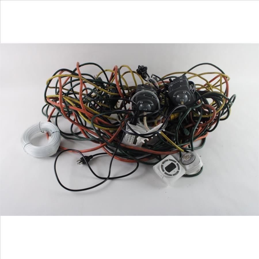 Extension Cords, Timers, And More, 7+ Pieces Property Room
