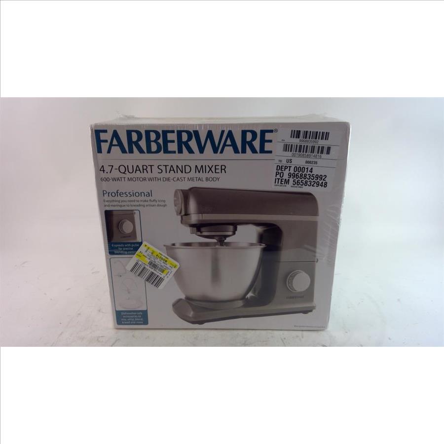 Farberware 4.7 Quart Stand Mixer Property Room
