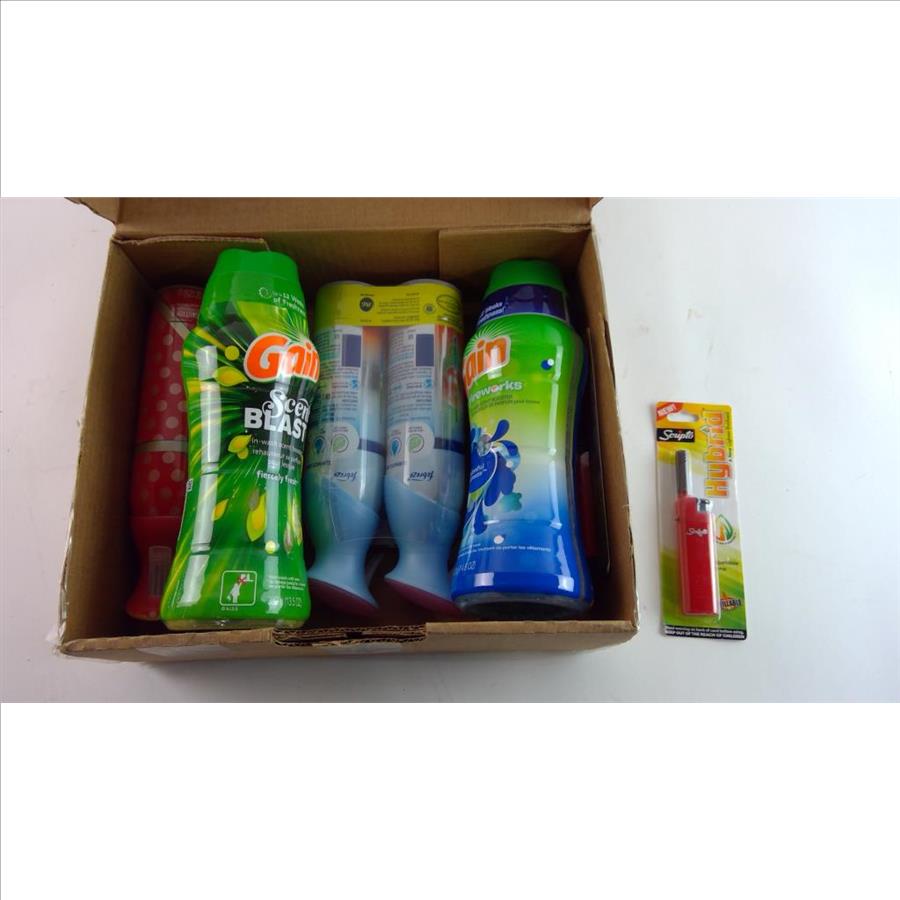 Febreze Air Freshener, Gain Scent Boost & Lighters, 5+ Pieces Property Room