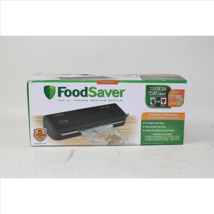 FoodSaver FM2000 Vacuum Sealer Machine ( Not Included Starter Bags