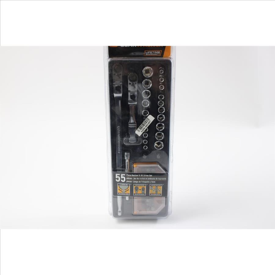 GearWrench 55 Piece Ratchet & Bit Driver Set Property Room