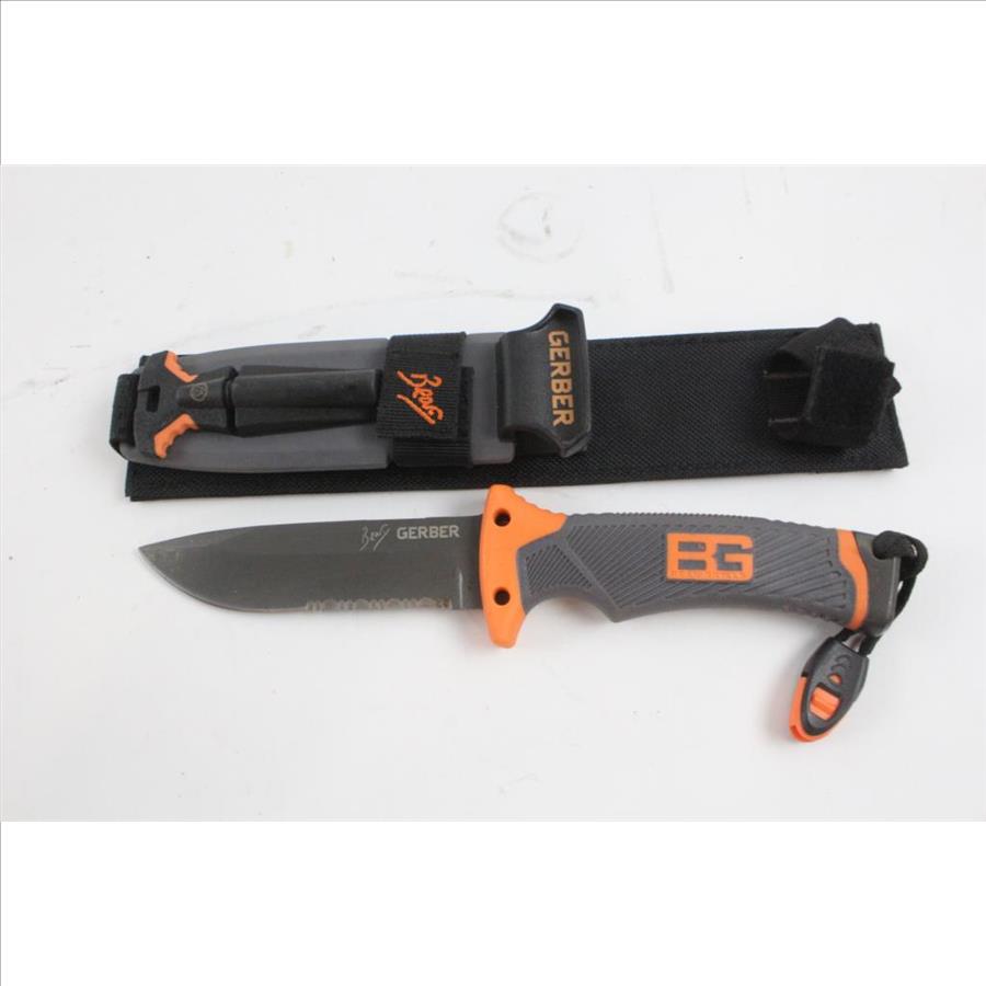 Gerber Bear Grylls Fixed Blade Knife Property Room