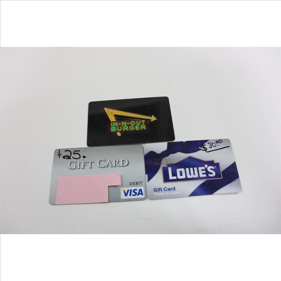 Gift Cards, 5 Pieces | Property Room