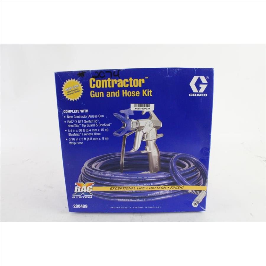 Graco Contractor Gun And Hose Spray Kit Property Room