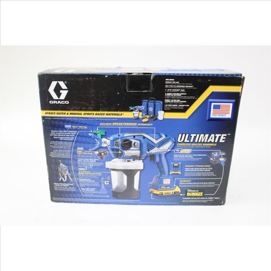 Graco Ultimate Cordless Airless Handheld Property Room