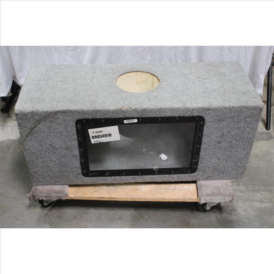 Grey Subwoofer Box