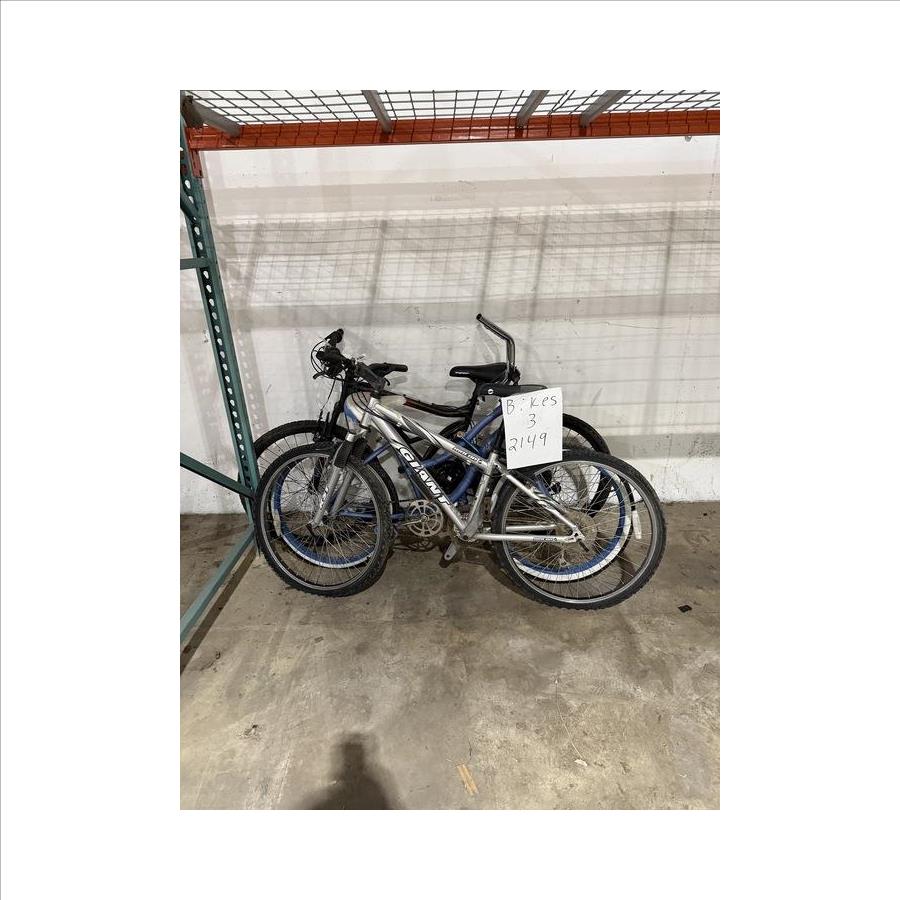 Group Of 3 Used Bikes