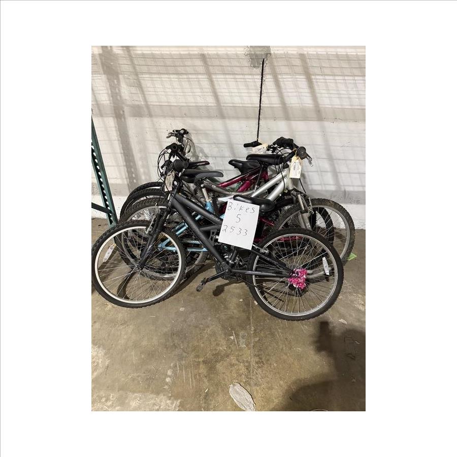 Group Of 5 Used Bikes