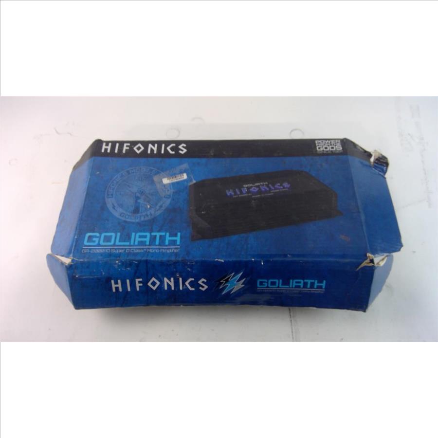 Hifonics Goliath Amplifier Property Room