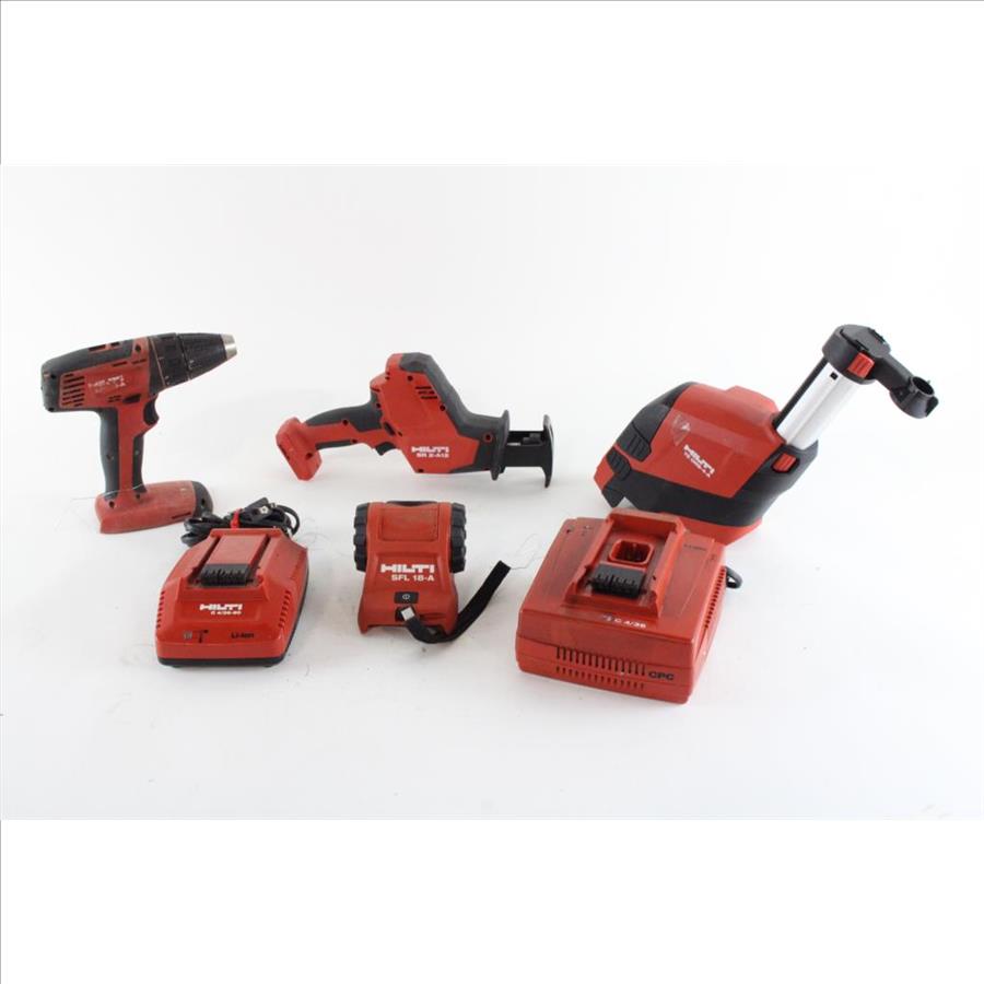 Hilti Power Tool Bulk Lot, 3+ Pieces Property Room