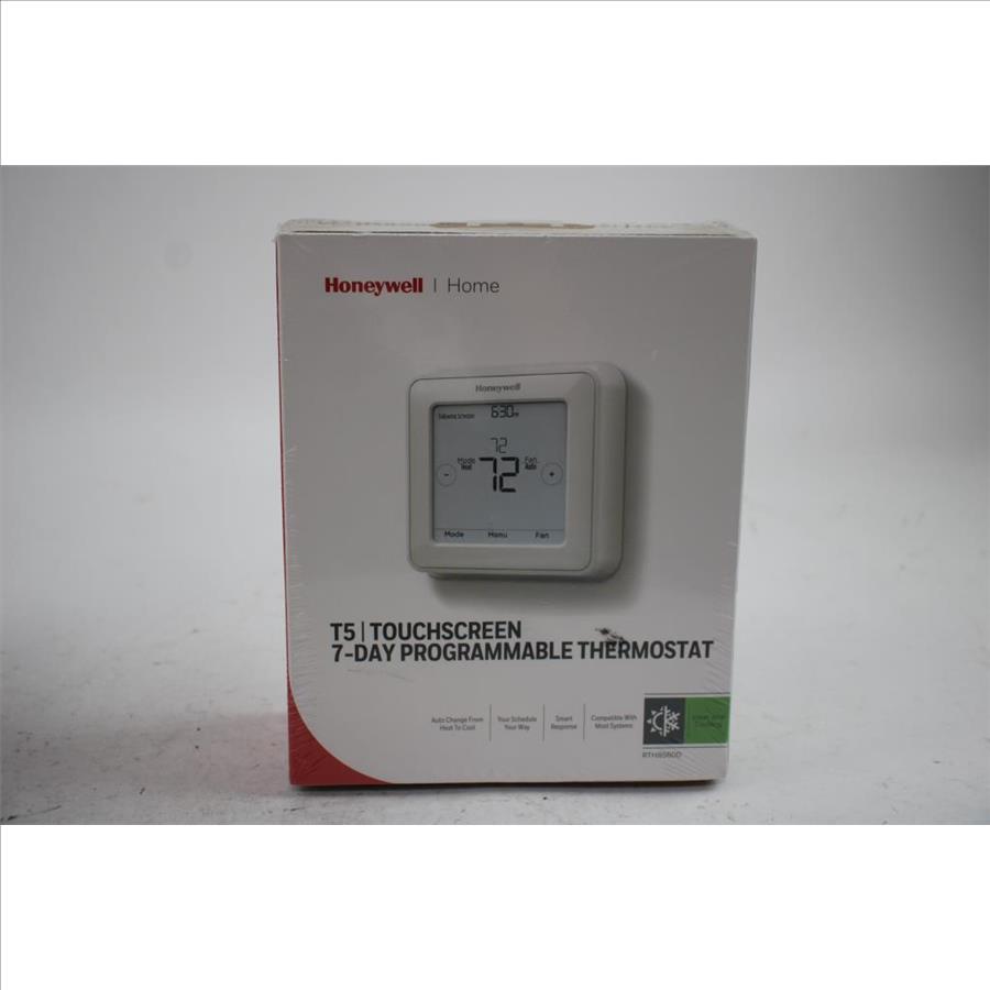Honeywell T5 Touchscreen 7Day Programmable Thermostat, RTH8560D