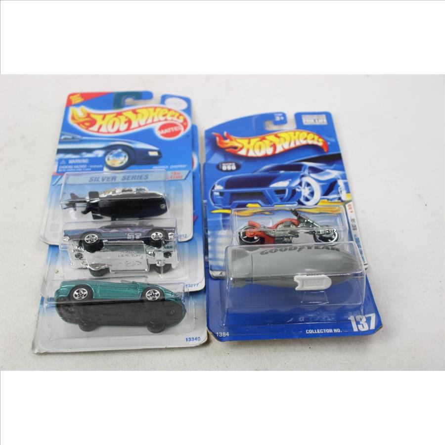 Hot Wheels '59 Cadillac, Camaro Convertible 1995 Model Series, And More, 10 Pieces