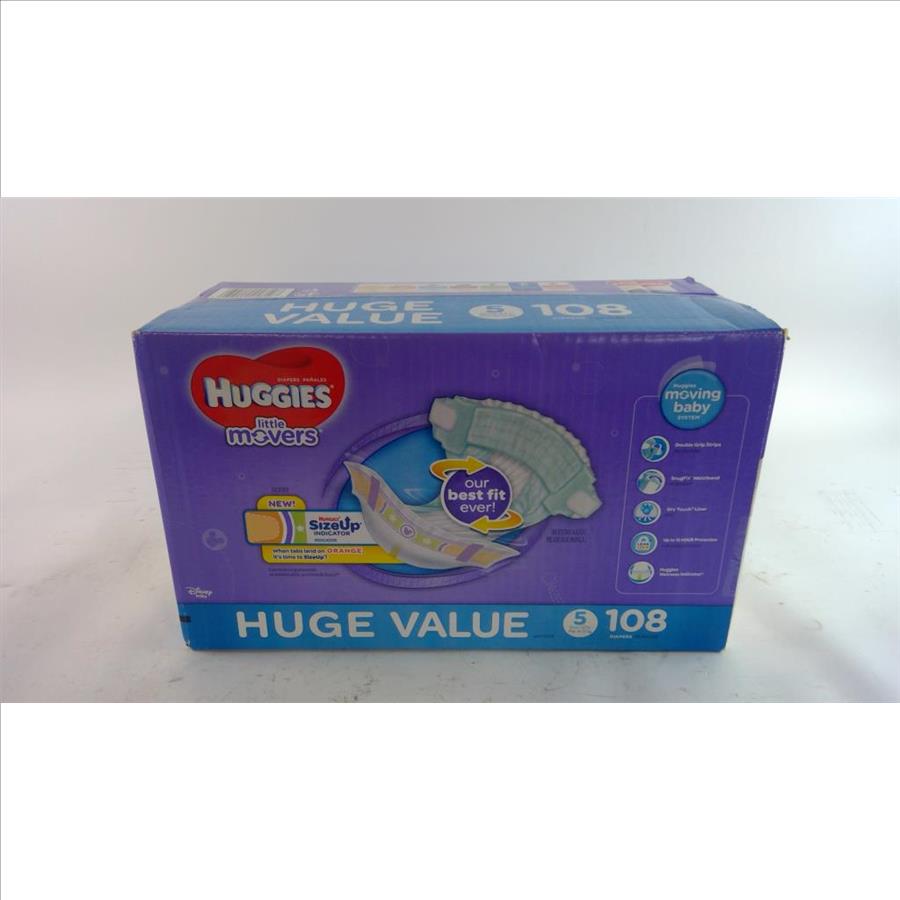 Huggies Little Movers 108 Pack Diapers Property Room