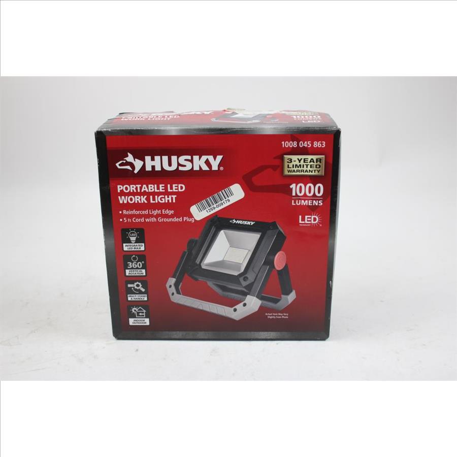 Husky 1000 Lumens LED Portable Work Light