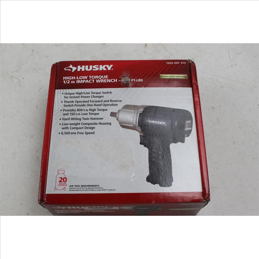 Husky 1003097313 Impact Wrench Property Room