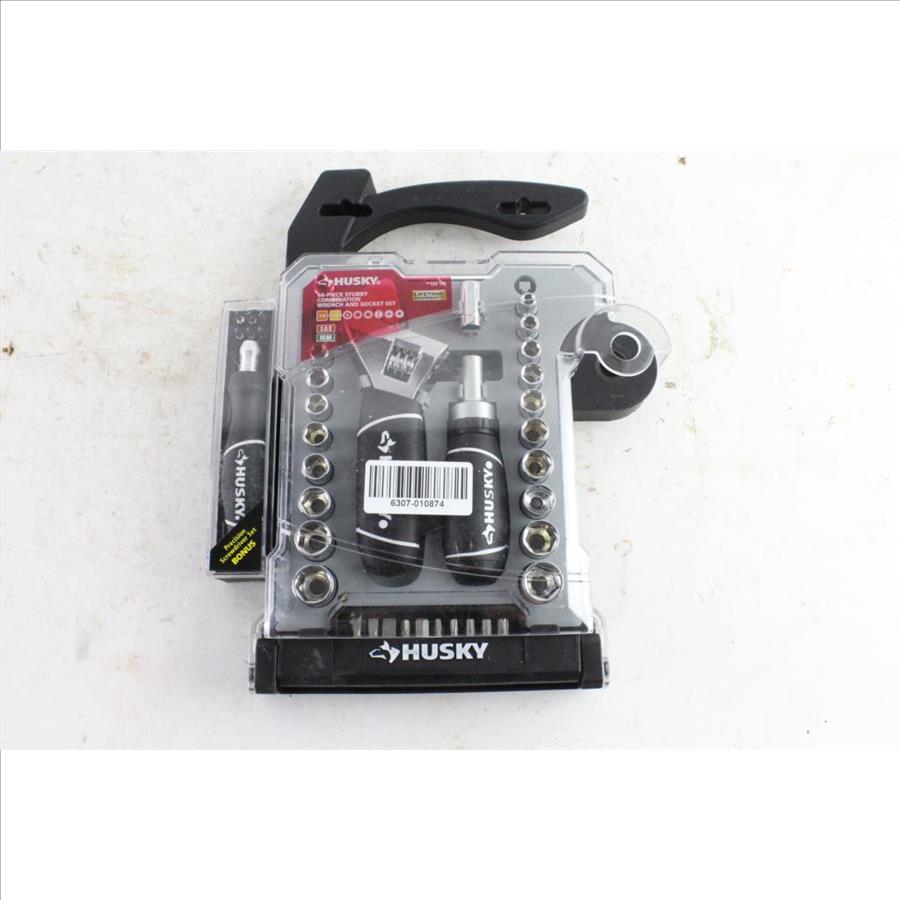 Husky 46 Piece Combination Wrench And Socket Set Property Room