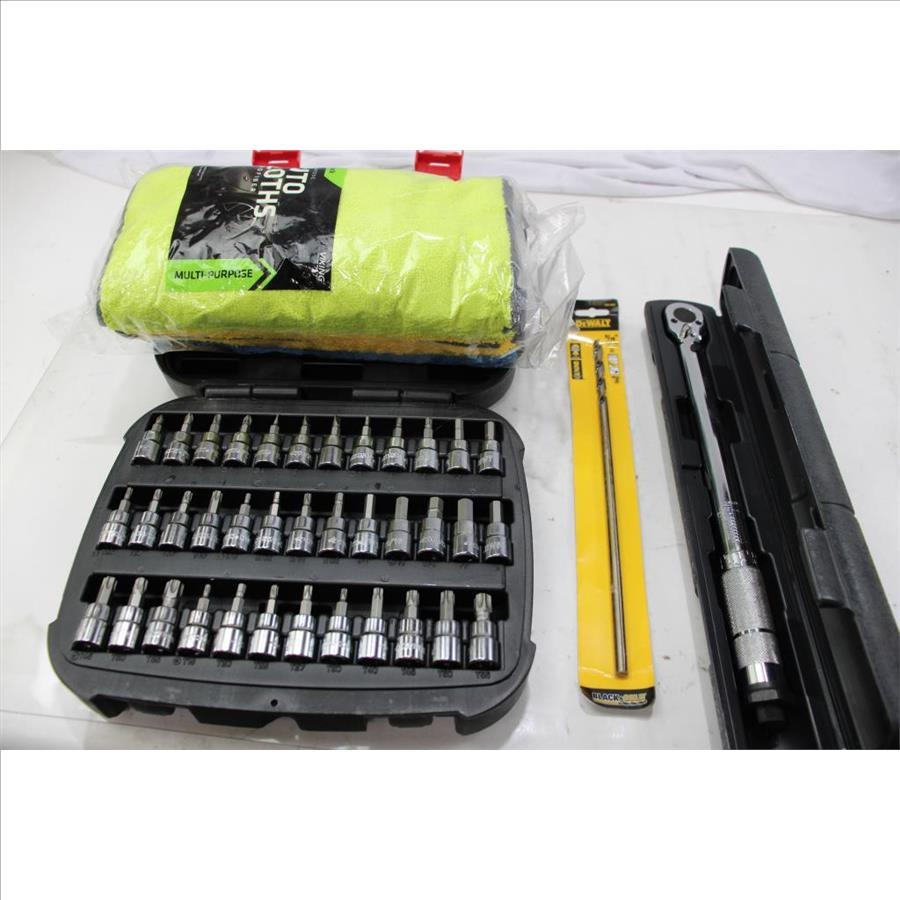 Husky Socket Set, Torque Wrench, And More 4+ Pieces Property Room