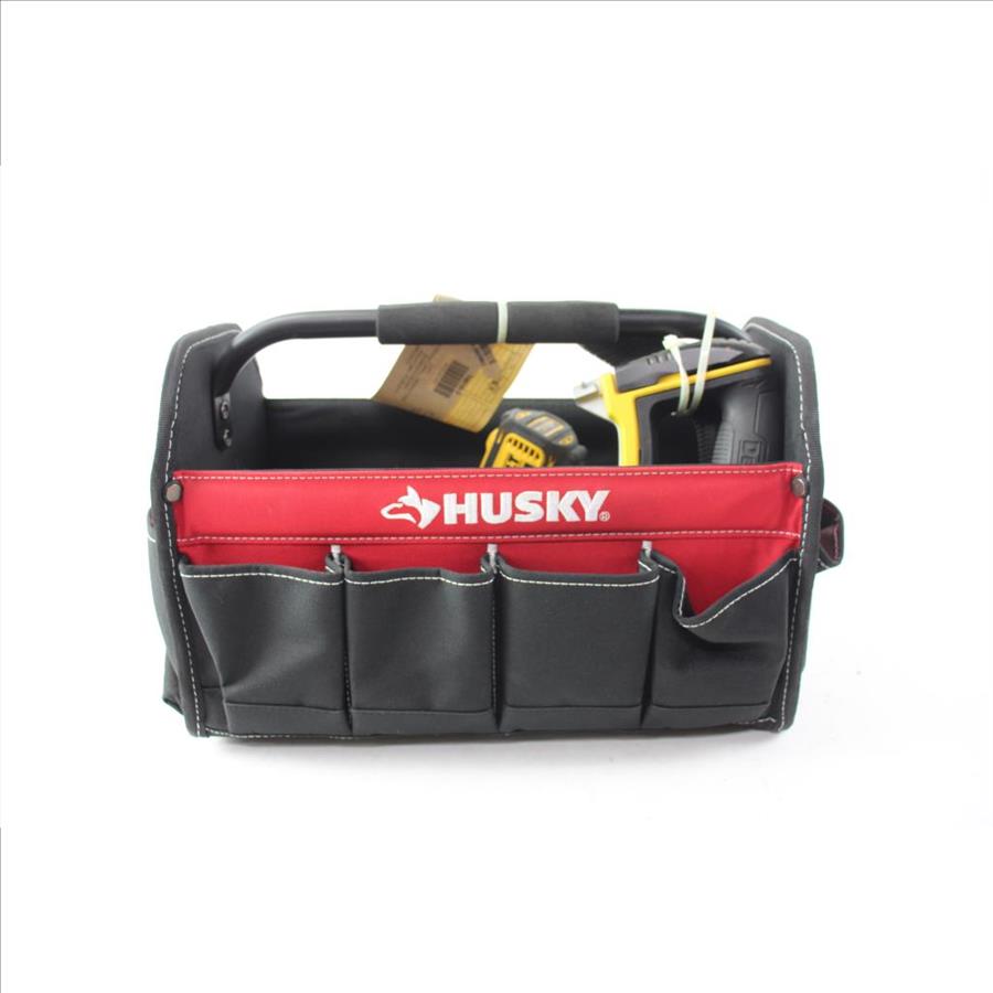 Husky Tool Bag, DeWalt Drill Driver, And More, 5+ Pieces Property Room