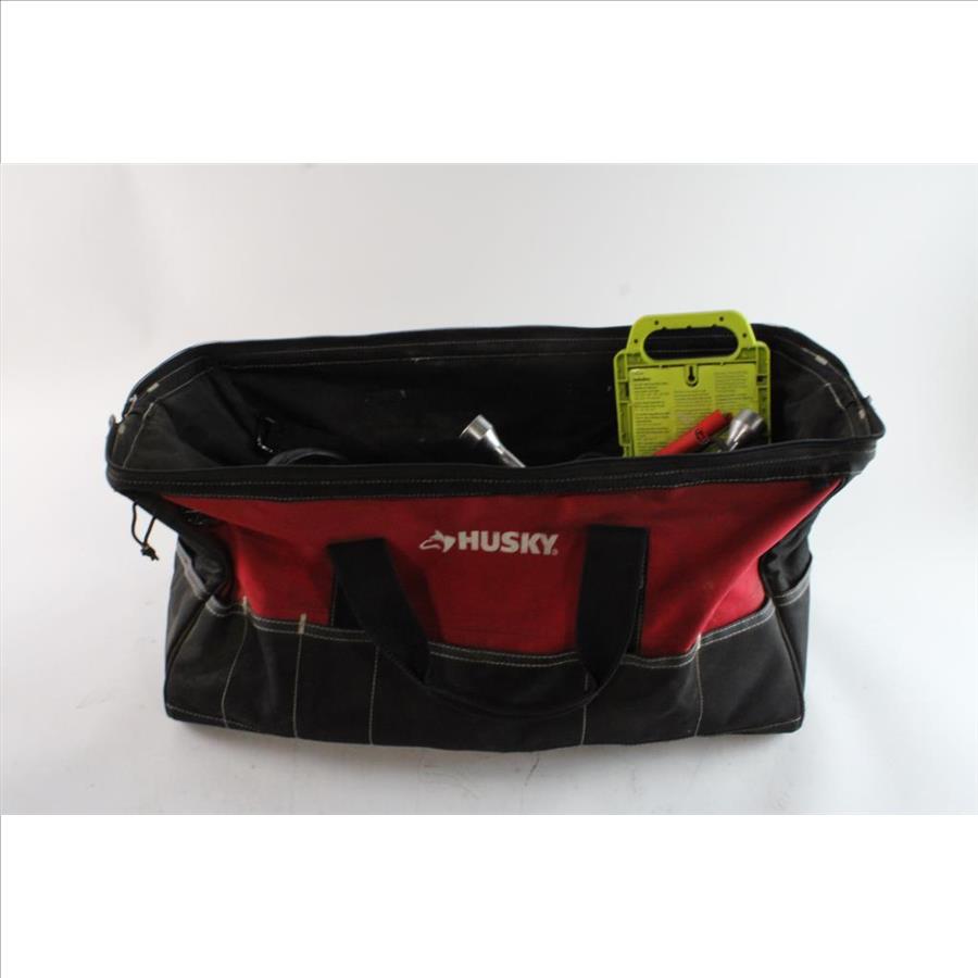Husky Toolbag With Tools, 5+ Pieces Property Room