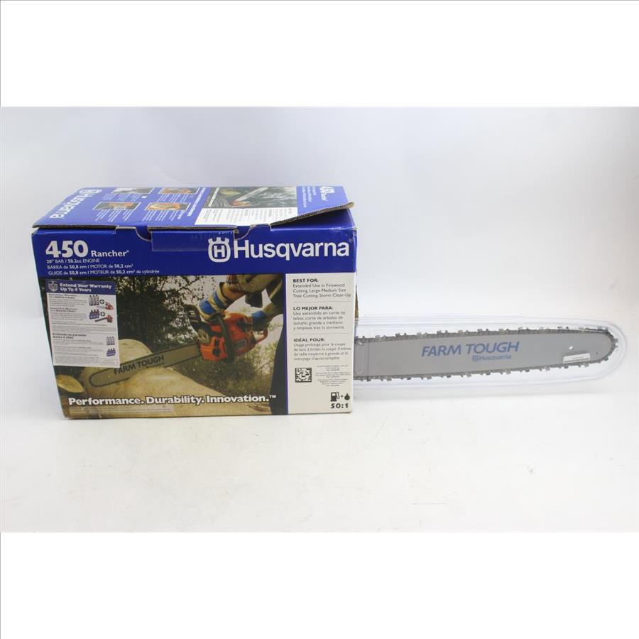 Husqvarna 20 Inch 450 Rancher Chain Saw Property Room