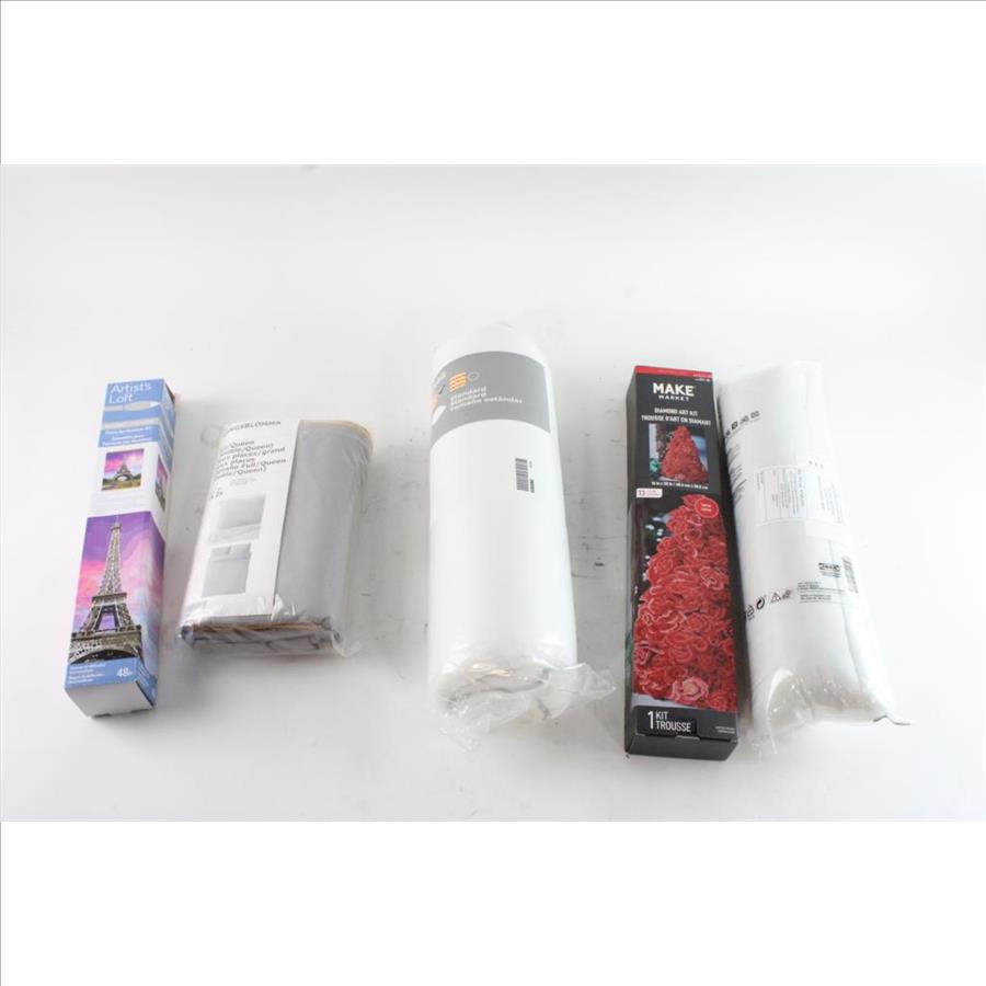 Ikea Bedsheets, Pillows & Diamond Art Kits, 5 Pieces Property Room